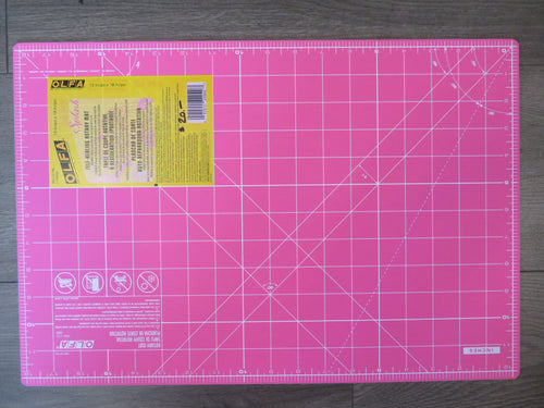 Olfa 12x18 Pink Cutting Mat
