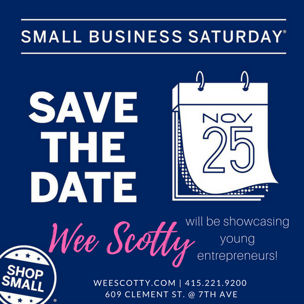Small Business Saturday is a week away!