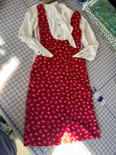 Red Dress and White Shirt "Wiggle Dress"