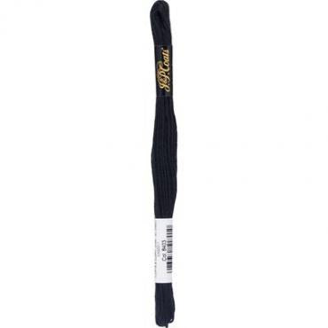 F & P Coats Embroidery Floss 8403 Black