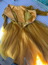 Gold Long Sleeve Dress