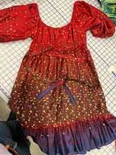 Red/Purple Ombre Dress Betsey Johnson Original