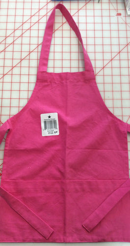 Childs Apron Pink