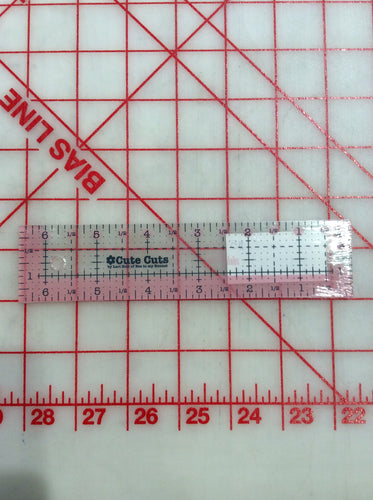 Cute Cuts Ruler 1 1/2 X 6 1/2