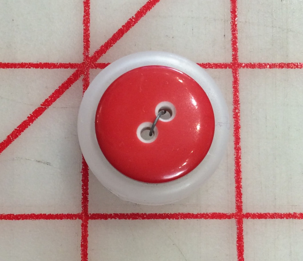 Round Red Button