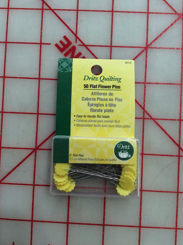 Dritz Flat Flower Pins