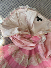 Betsey Johnson Pink Ruffle n' Lace Dress