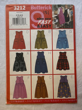 Butterick 9 3212 Pattern PARTIALLY CUT Girls Dress Sizes 2, 3, 4, 5
