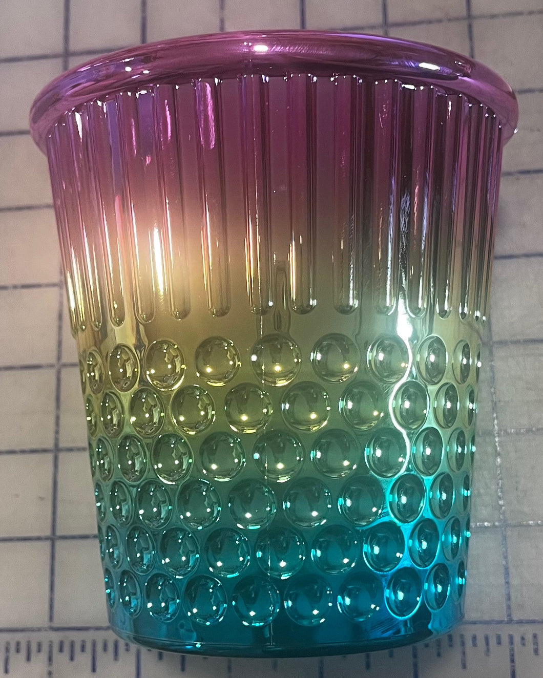 Rainbow Thimble Craft Container