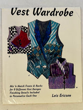 Vest Wardrobe UNCUT Vests Sizes XS-XXL