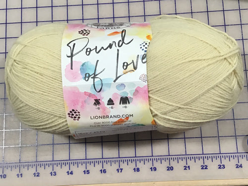 Pound Of Love Vanilla Yarn