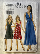 Vogue V8386 UNCUT Misses Dress Sizes 14-20