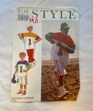 Style 2112 Pattern UNCUT Childrens' Sports Separates M/L - 26