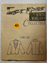 The Sewing Workshop Cowl Top CUT Blouse Size L