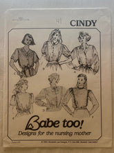 Babe Too! Elizabeth Lee Designs Cindy UNCUT Blouse Sizes XS-XL