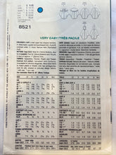 Little Vogue 8521 Pattern UNCUT Childrens' Cape Sizes 2-6X