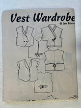 Vest Wardrobe UNCUT Vests Sizes XS-XXL