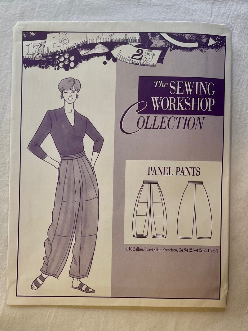 The Sewing Workshop Panel Pants PARTIALLY CUT Adult Pants Sizes 8