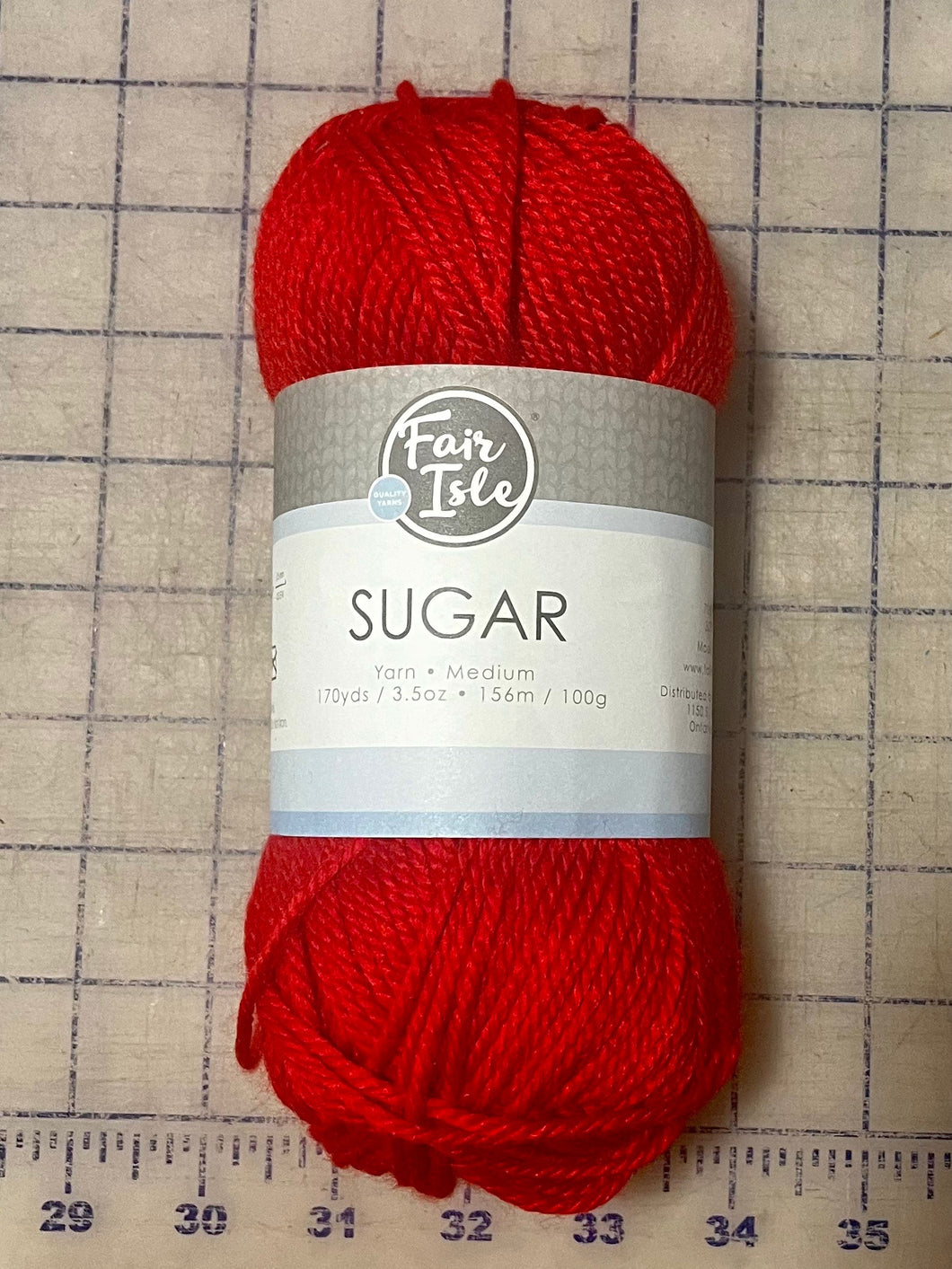 Sugar Yarn Red