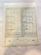 Easy McCall's 6757 Pattern CUT Boys & Girls Tops 8, 10