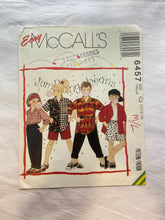 Easy McCall's 6457 UNCUT Pattern Boys Girls Shirt Pant Shorts 10, 12, 14
