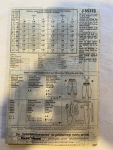 Neue Mode J55323 Pattern UNCUT Childrens' Pants w/ Suspenders ages 4-10