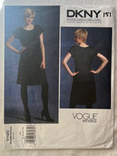 Vogue Donna Karan V1120 PARTIALLY CUT Misses Dress Sizes 6-12