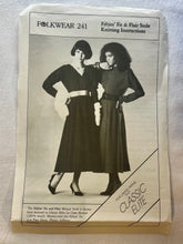 Folkwear 241 UNCUT Misses Dress and Knitted Stole Sizes 6-16