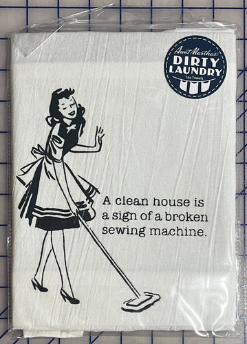 Dirty Laundry Towel Clean House