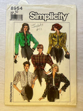 Simplicity 8954 CUT Jacket Size 10