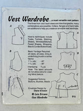 Vest Wardrobe UNCUT Vests Sizes XS-XXL