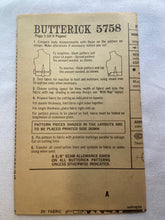 Butterick 5758 Pattern UNCUT 6 Piece Layette One Size
