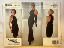 Vogue Ralph Lauren 2606 PARTIALLY CUT Misses Dress Sizes 6-10