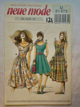 Neue Mode M21472 PARTIALLY CUT Misses Dress Size 8-18