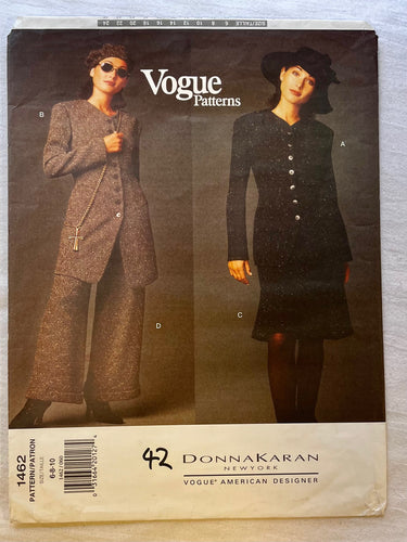 Vogue Donna Karan 1462 UNCUT Suit Sizes 6-10