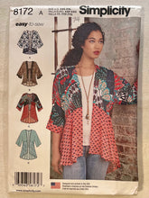 Simplicity 8172 UNCUT Blouse Sizes XXS-XXL