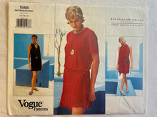 Vogue Donna Karan 1568 UNCUT Misses Dress Sizes 14-18