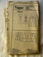 Vogue V8386 PARTIALLY CUT Misses Dress Sizes 6-12