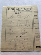 McCall's Pattern 9186 CUT Girls Lined Dress & Bolero Jacket, Size 6