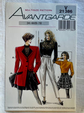 Avantgarde V21386 UNCUT Jacket Sizes 8-18