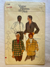 Vogue 7189 UNCUT Men's Wear Size 38