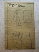 Vogue Girl 7684 Pattern PARTIALLY CUT Girl's Dress & Stole Size 7, 8, 10
