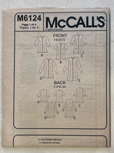 McCall's M6124 UNCUT Blouse Sizes 8-16
