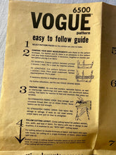 Vogue 6500 CUT Misses Dress Size 10