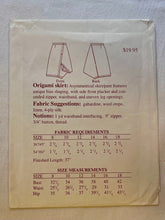 The Sewing Workshop Origami Skirt UNCUT Adult Skirt Sizes 8-18