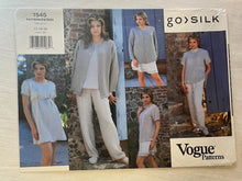 Vogue Go Silk 1545 UNCUT Suit Sizes 12-16