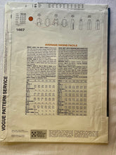Vogue Attitudes 1467 PARTIALLY CUT Misses Dress Sizes 12-16