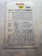 Burda Easy Pattern 9694 PARTIALLY CUT Girl's Dress & Pants, Sizes 7, 8, 9, 10, 11, 12, 13ju, 14ju