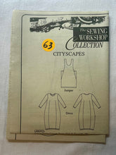 The Sewing Workshop Cityscapes UNCUT Misses Dress Sizes SM-XL