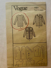 Vogue Anne Klein 1021 CUT Blouse Size 12